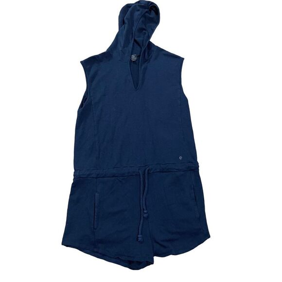 PL Movement by Pink Lotus Women's Mantra Romper with SS Drawstring & Hoodie M Na - Picture 2 of 11